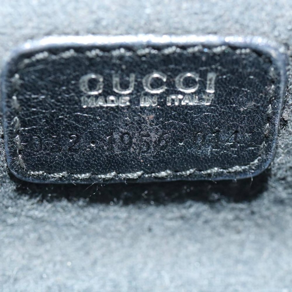 Gucci Horsebit Black Leather Cosmetic Travel Case Rare - Picture 7 of 16